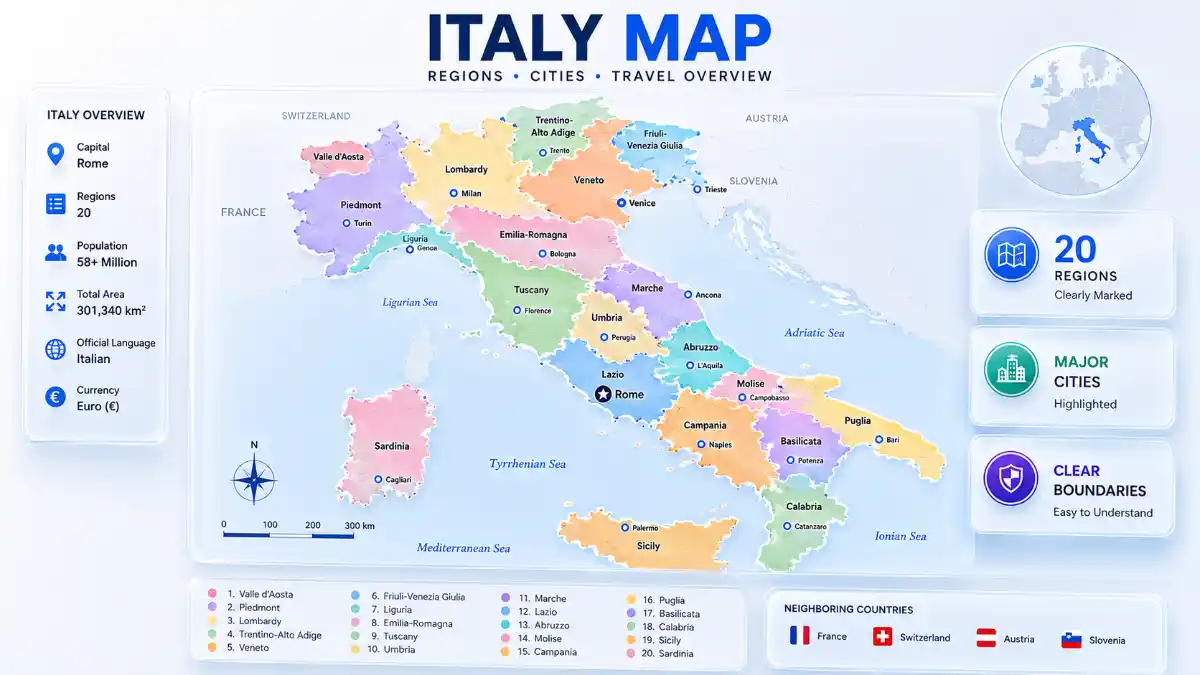 Italy Map