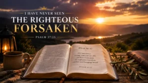 Never Seen the Righteous Forsaken